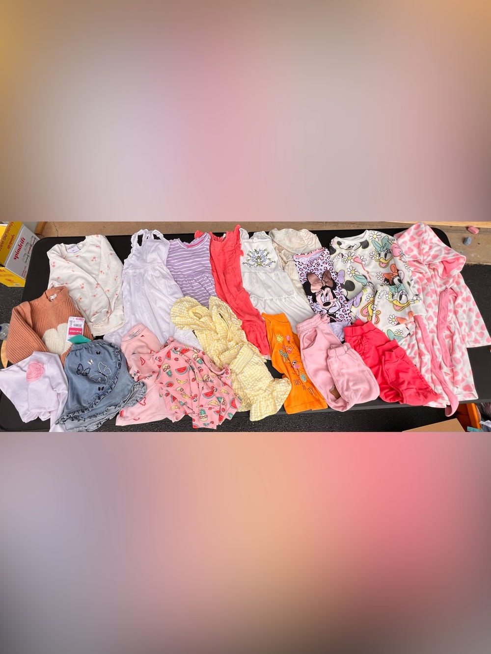 5T Lot Girl Clothes, All Season & Occasions, PJ, Sweaters, Robe, Dresses, Disney